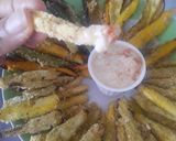 Foto del paso 11 de la receta: Bastones de calabacín horneados...🥒🍟