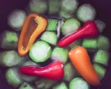 Gambar langkah 5 resipi Petola Masak Bening.