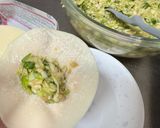 A picture of step 3 of Halal Japanese Gyoza for my friend.