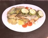 Foto del paso 4 de la receta: Lenguado con verduras en papillote