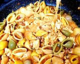 A picture of step 7 of My Chicken & Chorizo Mix Conchiglie 💖.