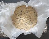 A picture of step 2 of Shallow Fruitcake Sponges.