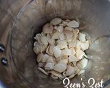 A picture of step 1 of Lima or Butter Beans Hummus.