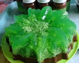 Foto langkah ke 3 dari resep Puding lumut coklat.