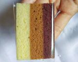Foto langkah ke 12 dari resep Bolu Lapis Tiramisu.