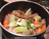 Pork rib soup with pickled mustard greens recipe step 5 photo