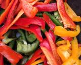 Stir fried vegetable rice and pan grilled beef recipe step 1 photo
