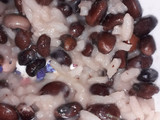 Hamburguesitas de poroto Colorado con arroz y avena