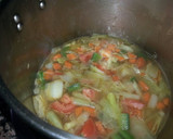 Foto del paso 3 de la receta: Lentejas con crema de verduras y chistorra