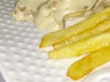 الدجاج بالكريمة - Poulet a la crème