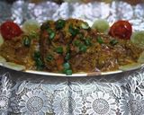 A picture of step 9 of Gobhi Mussalam.