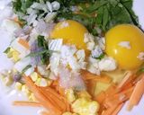 Foto langkah ke 1 dari resep Dadar Telur sayur pizza.