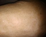 A picture of step 2 of Heart roti.