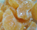 Foto del paso 1 de la receta: Torta de mandarina con chips y baño de chocolate (sin tacc)