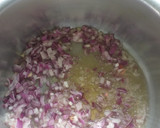 A picture of step 1 of Minced Meat n Egg#Theme Challenge.