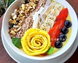 Banana Smoothies With Topping Granola & Fruits langkah memasak 1 foto