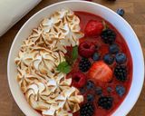 Une image de l'étape 3 de ☆Soupe Meringuée aux Fruits Rouges et Basilic☆.