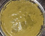 A picture of step 3 of Palak paneer.