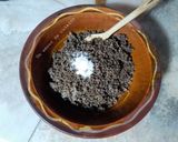 Une image de l'étape 4 de Couscous noir ou couscous de blé fermenté au lait caillé 🥣.