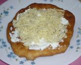 Lángos (hűtőben kelt) recept fázis 7 fotója