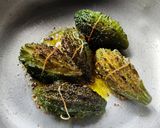 A picture of step 10 of Bharwa Karela (Stuffed Bitter Gourd).
