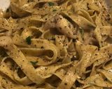 Foto del passaggio 2 della ricetta Tagliatelle ai funghi pineroli