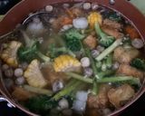 Hình bước làm 2 của món Hủ tíu chay