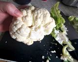A picture of step 1 of Cauliflower Cheese with Shallot 😍.