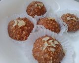 صورة لخطوة 3 من وصفة حلوى البنيون بدون طهي Gâteau Bniwen sans cuisson