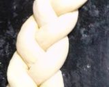 A picture of step 2 of Challah bread.