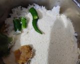 A picture of step 1 of Leftover dal & rice pancake.