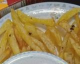 A picture of step 1 of Pizza fries.
