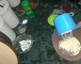 A picture of step 6 of Pizza Dhokla.