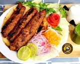 A picture of step 1 of Turkish Chicken Adana Kabaabs In Oven And On Skillet.
