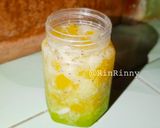 Foto langkah ke 13 dari resep Es Sarang Burung Coco Melon 🥥🍈.