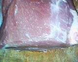 Foto del paso 1 de la receta: Bondiola de cerdo rellena