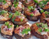 A picture of step 7 of Cajun potatoes.