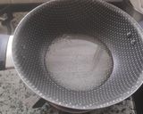 A picture of step 3 of Kaju katli.