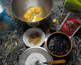 Foto del paso 1 de la receta: Budín de vainilla con pasas de uva!