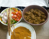 A picture of step 5 of Beef Skewers.