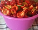 Darált paprika sóval tartósítva (télre) recept fázis 1 fotója