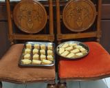 Foto langkah ke 4 dari resep Bolu Mentega Topping Keju Slice.