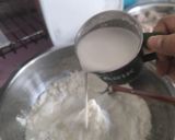Gambar langkah 2 resipi Kuih Talam Berlauk Dengan Ubi Keladi.