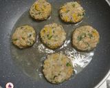A picture of step 4 of Quinoa Zucchini Tikki - High protein & shallow fried treat for monsoon.