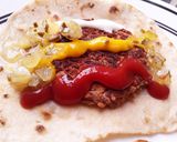 Foto del paso 9 de la receta: Tacos🌮 de hamburguesa🍔 veganos...🤔