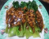 Foto langkah ke 4 dari resep Sawi sendok saus bawang / pakcoy garlic sauce.