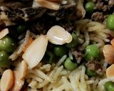صورة لخطوة 5 من وصفة أرز باللحم مع بازيلا وجزر