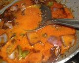 A picture of step 8 of Paneer Chilli.