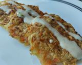 Foto del paso 5 de la receta: Torticas de arroz🍚, calabacin🥒 y zanahoria🥕🍱🍛