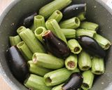 صورة لخطوة 2 من وصفة كوسا وباذنجان محشي على الطريقة اللبنانية 😋😋